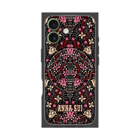 プレミアムスクエアケース with MagSafe［ ANNA SUI - チューリップヌーヴォー ］