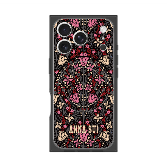 プレミアムスクエアケース with MagSafe［ ANNA SUI - チューリップヌーヴォー ］