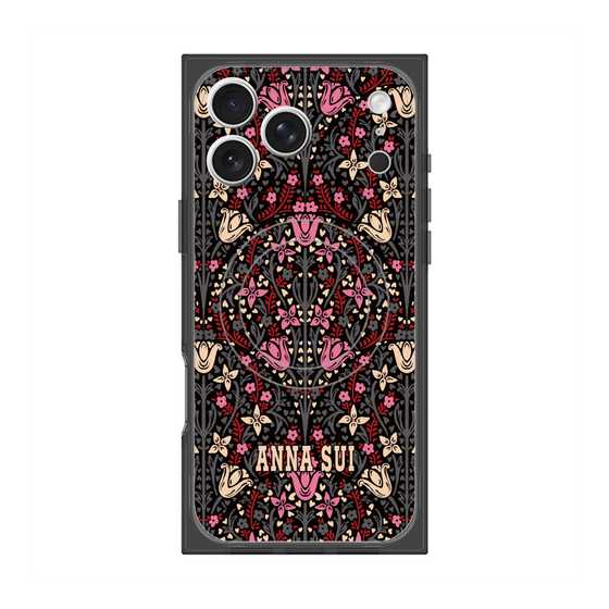 プレミアムスクエアケース with MagSafe［ ANNA SUI - チューリップヌーヴォー ］