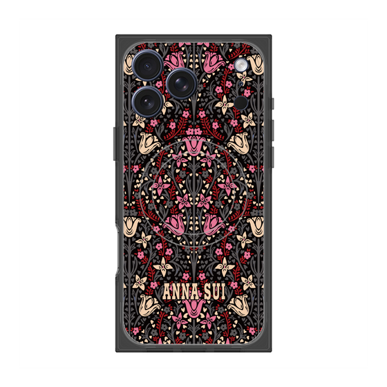 プレミアムスクエアケース with MagSafe［ ANNA SUI - チューリップヌーヴォー ］