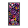 プレミアムスクエアケース with MagSafe［ ANNA SUI - ガーデンフワラー - マゼンタ ］