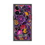 プレミアムスクエアケース with MagSafe［ ANNA SUI - ガーデンフワラー - マゼンタ ］