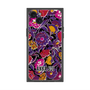 プレミアムスクエアケース with MagSafe［ ANNA SUI - ガーデンフワラー - マゼンタ ］