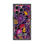 プレミアムスクエアケース with MagSafe［ ANNA SUI - ガーデンフワラー - マゼンタ ］