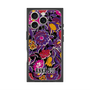 プレミアムスクエアケース with MagSafe［ ANNA SUI - ガーデンフワラー - マゼンタ ］