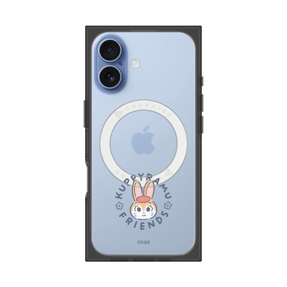 プレミアムスクエアケース with MagSafe［ クピラムフレンズ - ロゴ - クッピー ］