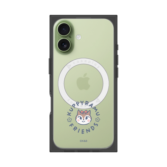 プレミアムスクエアケース with MagSafe［ クピラムフレンズ - ロゴ - ラム ］