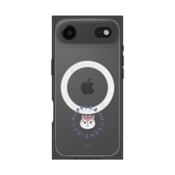 プレミアムスクエアケース with MagSafe［ クピラムフレンズ - ロゴ - ラム ］