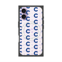プレミアムスクエアケース with MagSafe［ オリジナル - CASEPLAYイニシャル総柄 - ネイビー ］