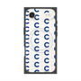 プレミアムスクエアケース with MagSafe［ オリジナル - CASEPLAYイニシャル総柄 - ネイビー ］