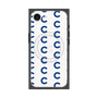 プレミアムスクエアケース with MagSafe［ オリジナル - CASEPLAYイニシャル総柄 - ネイビー ］