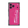 プレミアムスクエアケース with MagSafe［ オリジナル - Y2Kアレンジ - ピンク ］