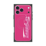 プレミアムスクエアケース with MagSafe［ オリジナル - Y2Kアレンジ - ピンク ］