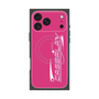 プレミアムスクエアケース with MagSafe［ オリジナル - Y2Kアレンジ - ピンク ］