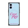 プレミアムスクエアケース with MagSafe［ オリジナル - ENJOY YOUR OWN DAY - ライトブルー ］