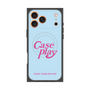 プレミアムスクエアケース with MagSafe［ オリジナル - ENJOY YOUR OWN DAY - ライトブルー ］