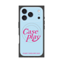 プレミアムスクエアケース with MagSafe［ オリジナル - ENJOY YOUR OWN DAY - ライトブルー ］