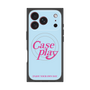 プレミアムスクエアケース with MagSafe［ オリジナル - ENJOY YOUR OWN DAY - ライトブルー ］