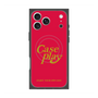 プレミアムスクエアケース with MagSafe［ オリジナル - ENJOY YOUR OWN DAY - レッド ］