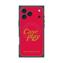 プレミアムスクエアケース with MagSafe［ オリジナル - ENJOY YOUR OWN DAY - レッド ］