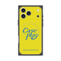 プレミアムスクエアケース with MagSafe［ オリジナル - ENJOY YOUR OWN DAY - イエロー ］