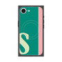 プレミアムスクエアケース with MagSafe［ オリジナル - initial color line - S green ］