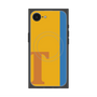 プレミアムスクエアケース with MagSafe［ オリジナル - initial color line - T orange ］