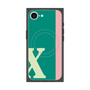 プレミアムスクエアケース with MagSafe［ オリジナル - initial color line - X green ］