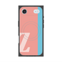 プレミアムスクエアケース with MagSafe［ オリジナル - initial color line - Z pink ］