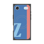 プレミアムスクエアケース with MagSafe［ オリジナル - initial color line - Z blue ］