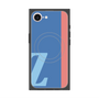 プレミアムスクエアケース with MagSafe［ オリジナル - initial color line - Z blue ］