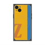 プレミアムスクエアケース with MagSafe［ オリジナル - initial color line - Z orange ］