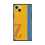 プレミアムスクエアケース with MagSafe［ オリジナル - initial color line - Z orange ］