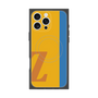プレミアムスクエアケース with MagSafe［ オリジナル - initial color line - Z orange ］