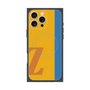 プレミアムスクエアケース with MagSafe［ オリジナル - initial color line - Z orange ］
