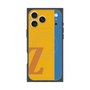 プレミアムスクエアケース with MagSafe［ オリジナル - initial color line - Z orange ］