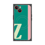 プレミアムスクエアケース with MagSafe［ オリジナル - initial color line - Z green ］