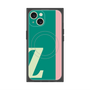 プレミアムスクエアケース with MagSafe［ オリジナル - initial color line - Z green ］