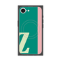 プレミアムスクエアケース with MagSafe［ オリジナル - initial color line - Z green ］