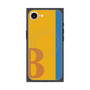 プレミアムスクエアケース with MagSafe［ オリジナル - initial color line - B orange ］