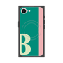 プレミアムスクエアケース with MagSafe［ オリジナル - initial color line - B green ］