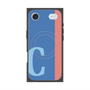 プレミアムスクエアケース with MagSafe［ オリジナル - initial color line - C blue ］