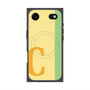 プレミアムスクエアケース with MagSafe［ オリジナル - initial color line - C yellow ］