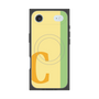 プレミアムスクエアケース with MagSafe［ オリジナル - initial color line - C yellow ］