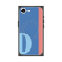 プレミアムスクエアケース with MagSafe［ オリジナル - initial color line - D blue ］