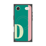 プレミアムスクエアケース with MagSafe［ オリジナル - initial color line - D green ］
