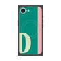 プレミアムスクエアケース with MagSafe［ オリジナル - initial color line - D green ］