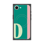 プレミアムスクエアケース with MagSafe［ オリジナル - initial color line - D green ］