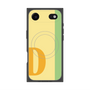 プレミアムスクエアケース with MagSafe［ オリジナル - initial color line - D yellow ］