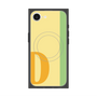 プレミアムスクエアケース with MagSafe［ オリジナル - initial color line - D yellow ］